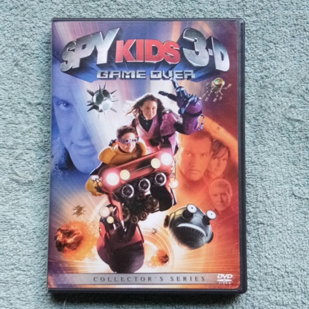 DVD Spy Kids 3-D Game Over collector series
